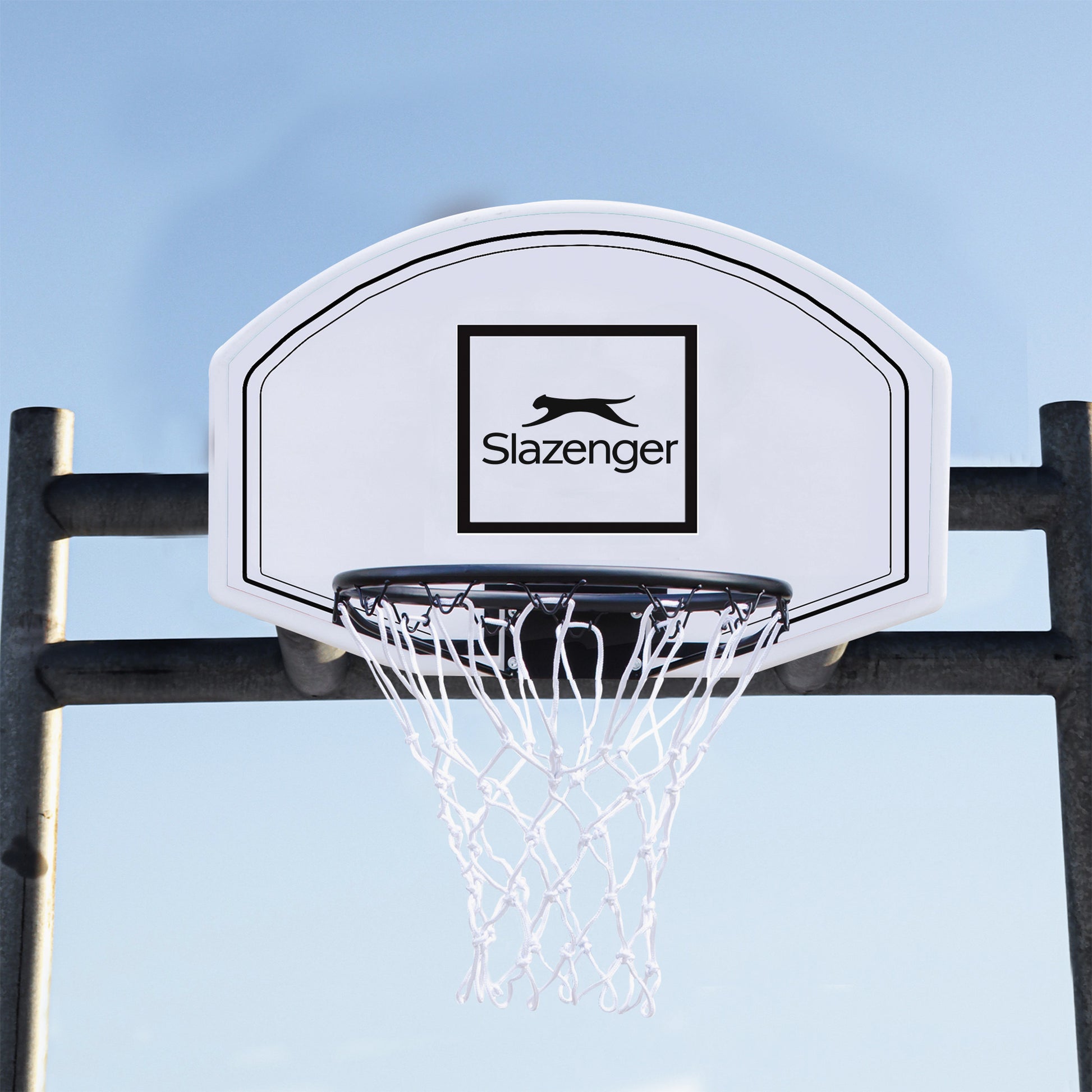 Slazenger Wall Mounted Basketball Backing Board and Ring - Slazenger SA