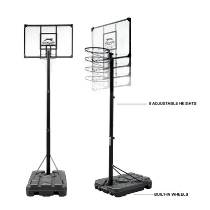 Slazenger Detroit 3.05m Freestanding Adjustable Basketball Stand - Slazenger SA