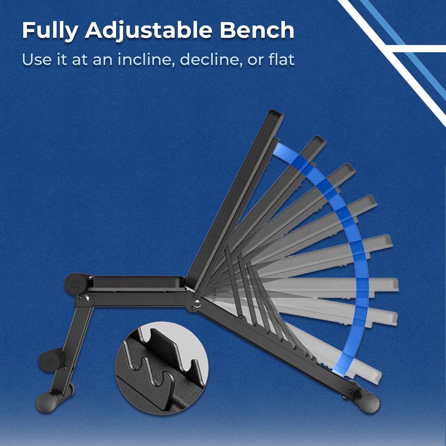 Slazenger Impact Adjustable Dumbbell & Sit Up Weight Bench