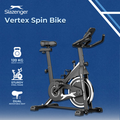 Slazenger Vertex Indoor Spinning Exercise Bike