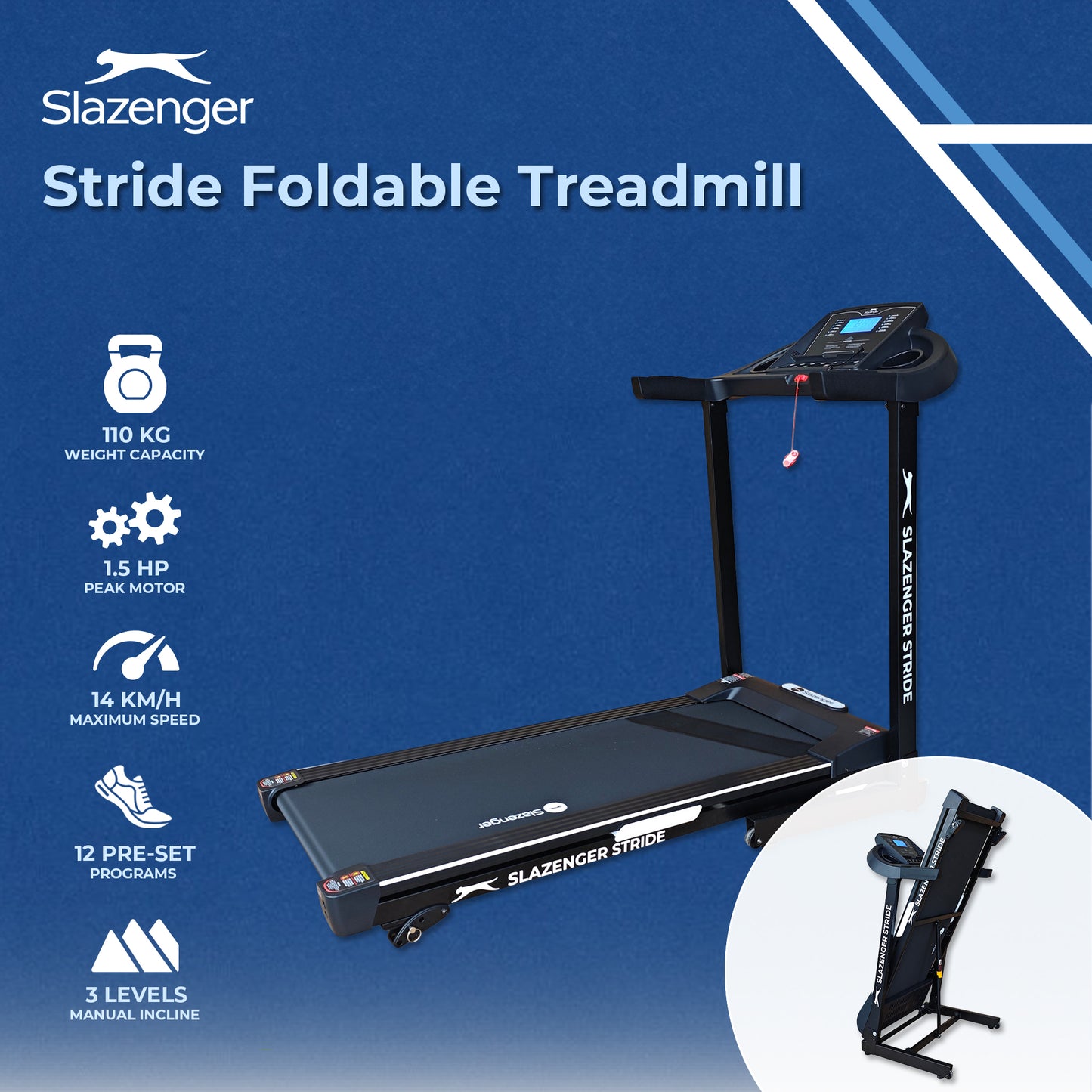 Slazenger Stride Treadmill